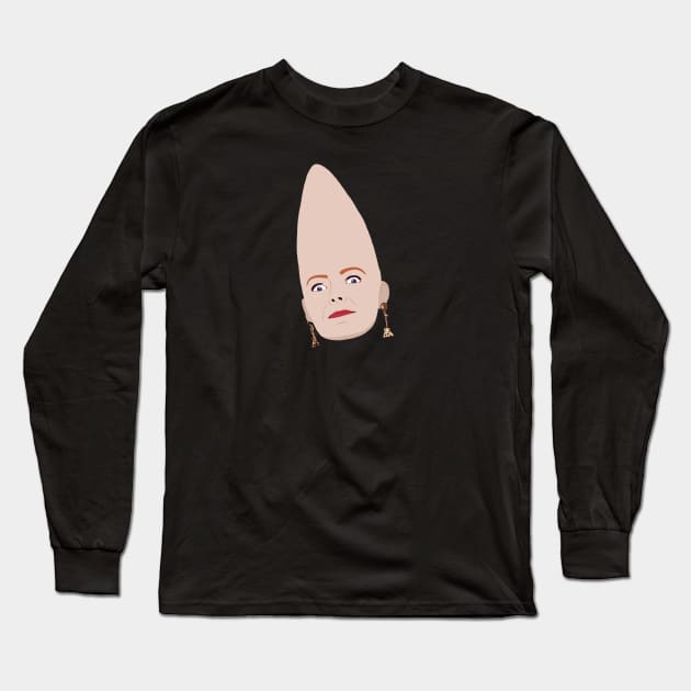 Prymatt Conehead Long Sleeve T-Shirt by ElviaMontemayor